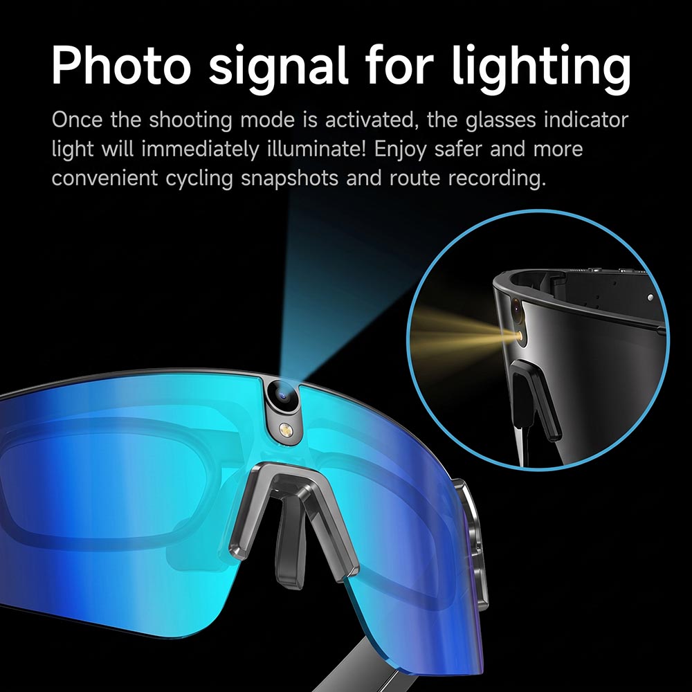 Inteligentne okulary AI z kame – Smart Glasses Lens recenzja i cena