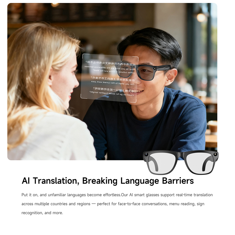 Inteligentne okulary tłumacząc – Smart Glasses Lens recenzja i cena