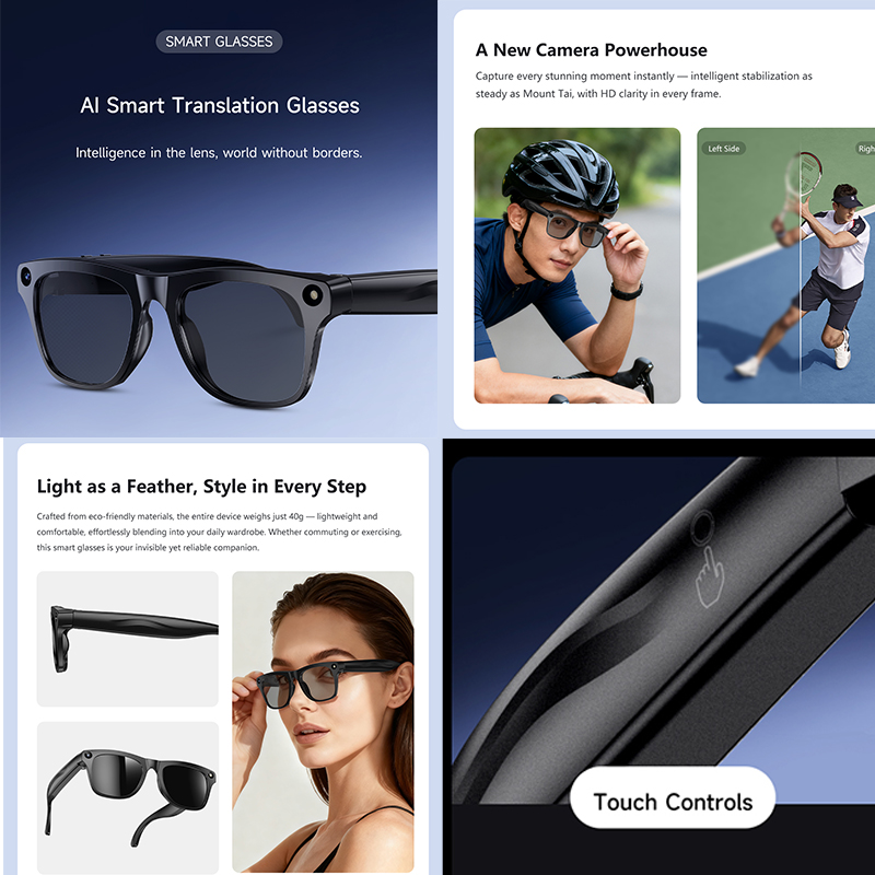Inteligentne okulary tłumacząc – Smart Glasses Lens recenzja i cena